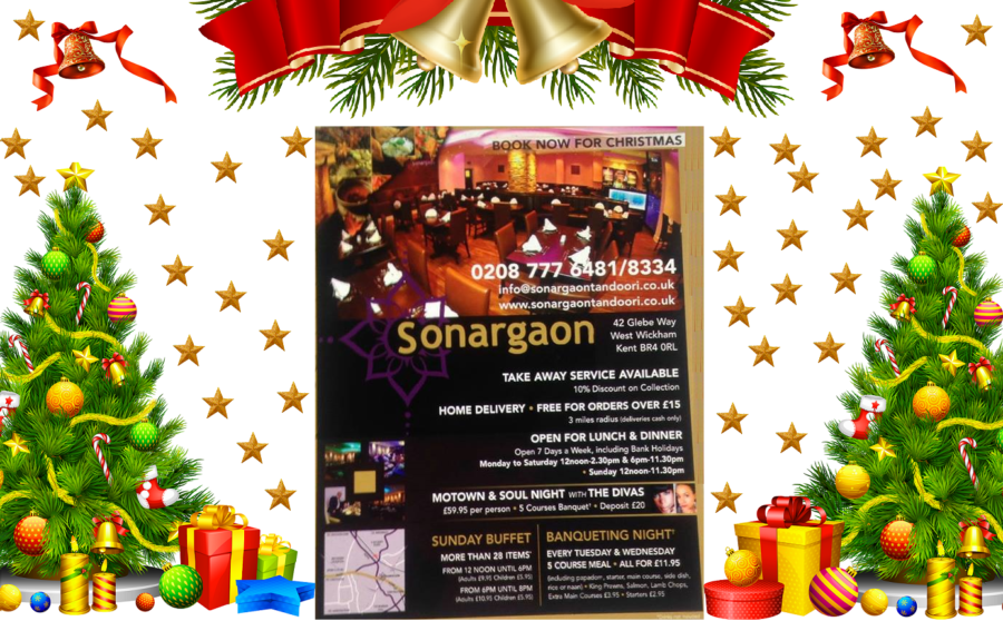 Sonargaon Tandoori Christmas Celebrations Events Booking Open